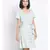 plain Green Polyester   Dress