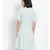 plain Green Polyester   Dress