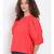 plain Red Cotton   Top