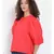 plain Red Cotton   Top