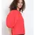 plain Red Cotton   Top
