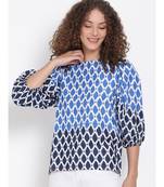 printed Multicolor Viscose   Top