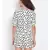 printed White Polyester   Playsuits