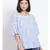 printed Blue Viscose   Top