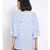 printed Blue Viscose   Top