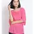 plain Pink Viscose   Top