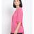 plain Pink Viscose   Top