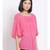 plain Pink Viscose   Top