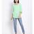 plain Green Viscose   Top
