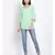 plain Green Viscose   Top