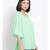 plain Green Viscose   Top