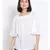 plain White Viscose   Top
