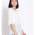 plain White Viscose   Top
