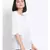 plain White Viscose   Top