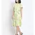 printed Yellow Viscose   Dress