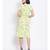 printed Yellow Viscose   Dress