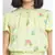 printed Yellow Viscose   Dress