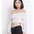 printed White Cotton   Top