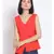 plain Red Cotton   Top
