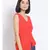 plain Red Cotton   Top