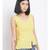plain Yellow Cotton   Top