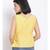 plain Yellow Cotton   Top