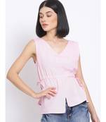 plain Pink Cotton   Top