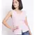 plain Pink Cotton   Top