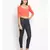 plain Orange Polyester   Top