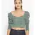 printed Multicolor Polyester   Top