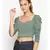 printed Multicolor Polyester   Top
