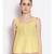 plain Yellow Cotton   Nightwear Top