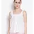 plain White Cotton   Nightwear Top