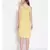 plain Yellow Cotton   Dress
