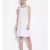 plain White Cotton   Dress