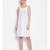 plain White Cotton   Dress