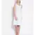 plain White Cotton   Dress