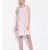 plain Pink Cotton   Dress