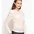 plain White Polyester   Top
