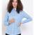 printed Blue Cotton   Shirt