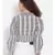 printed Grey Cotton   Top