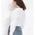 plain White Viscose   Top