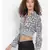 printed White Viscose   Top