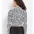 printed White Viscose   Top
