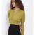 plain Olive Viscose   Top