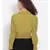 plain Olive Viscose   Top