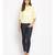 plain Yellow Cotton   Shirt