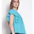 embroidered Blue Cotton   Top