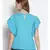 embroidered Blue Cotton   Top