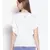 embroidered White Cotton   Top